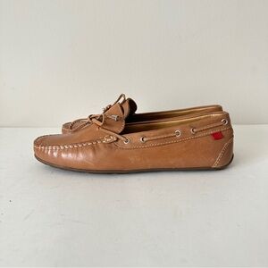 NEW Marc Joseph New York Brown Napa Leather Women's Driving Loafers, Sz 7.5